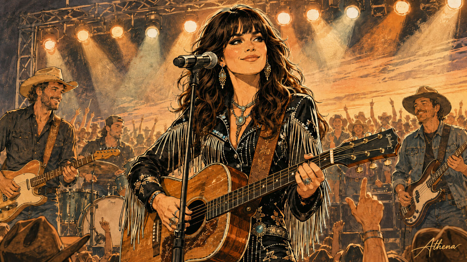 ACN Magazine - Ella Langley Says God, Not Men or Drugs, Is Her ‘One North Star’ in Powerful Onstage Speech