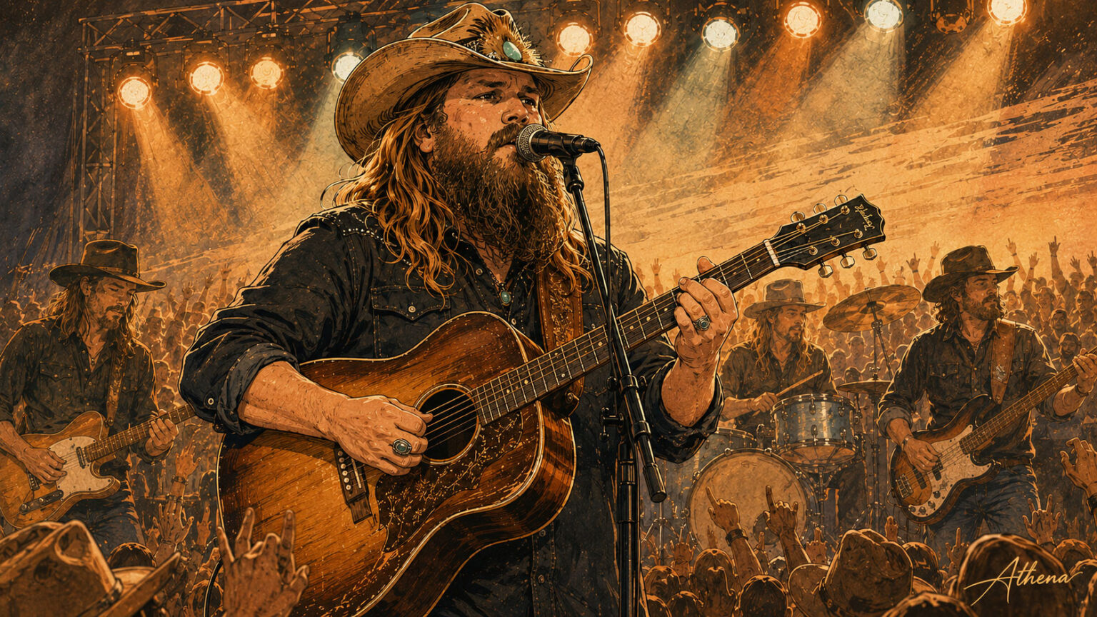 ACN Magazine - Chris Stapleton’s 2026 All-American Road Show Proves Real Songs Still Fill Big Stages