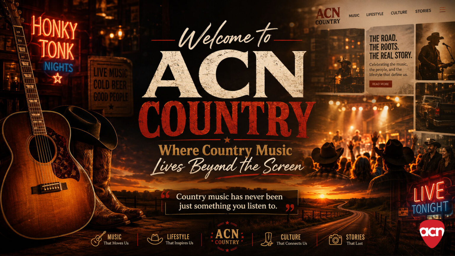 Welcome to ACN COUNTRY: Where Country Music Lives Beyond the Screen