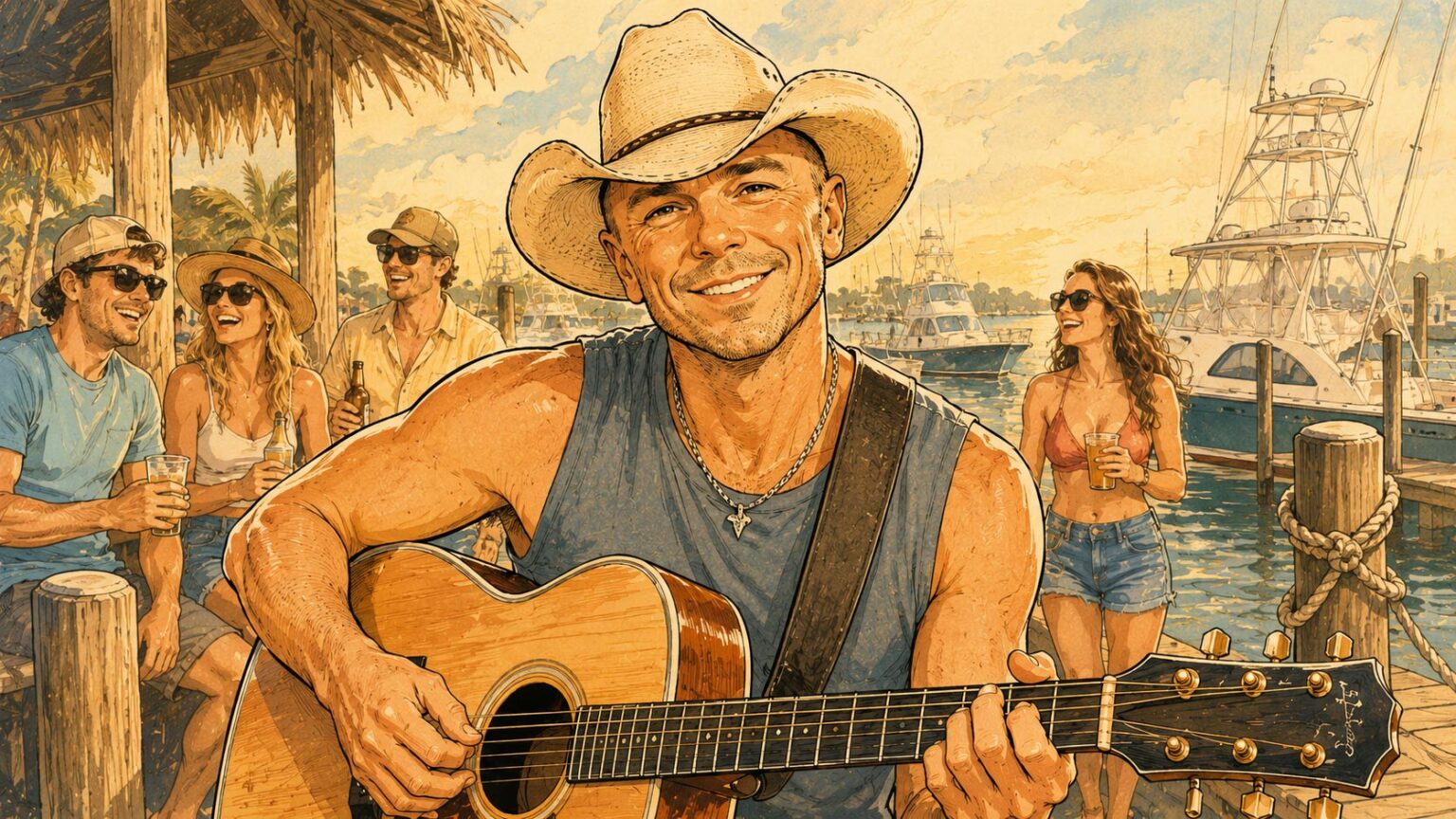 ACN Country - Kenny Chesney Is Headed Back to the Water With Silver Sands Marina