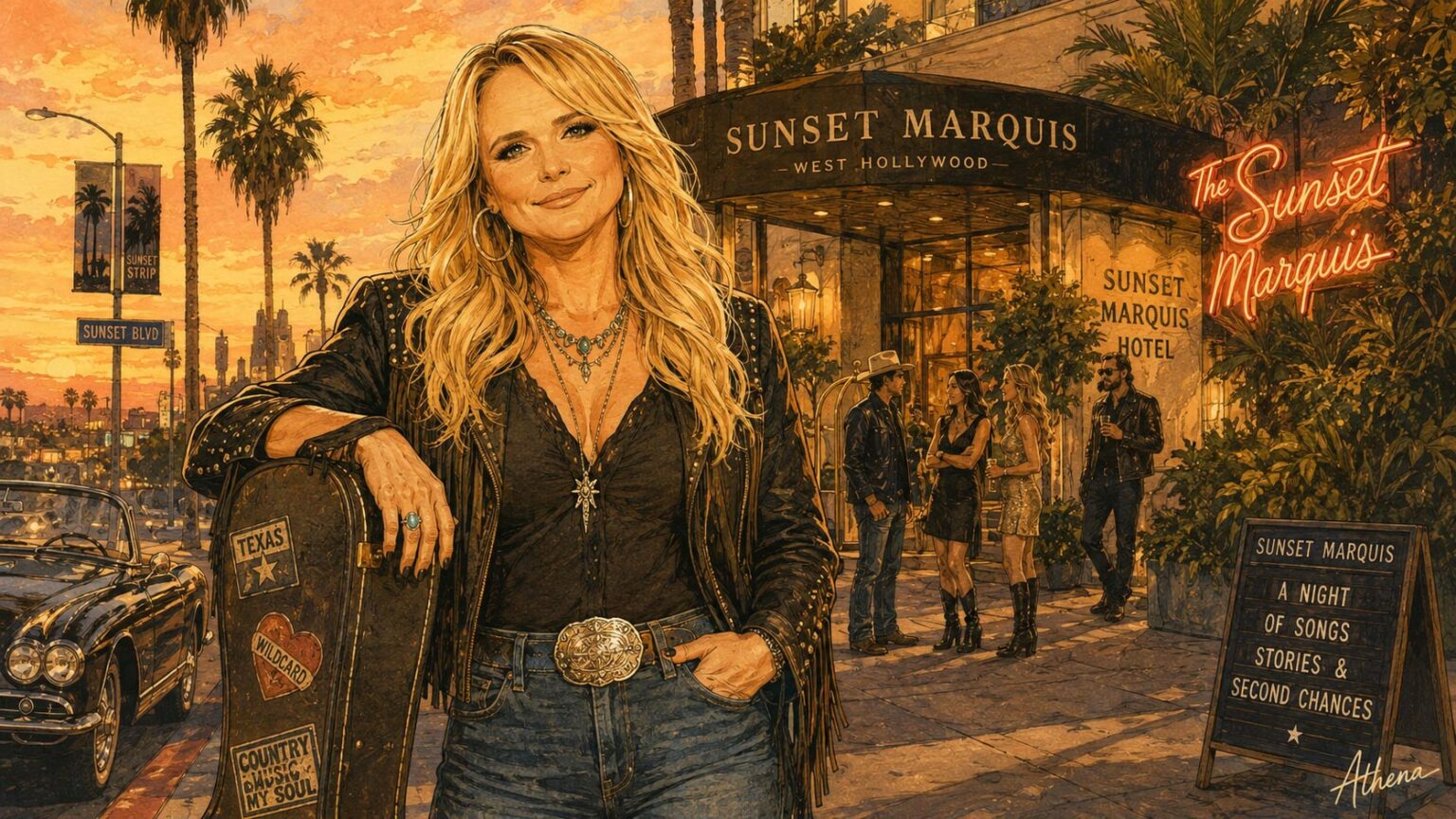 ACN Country - Miranda Lambert Checks Into “Sunset Marquis” as a New Chapter Takes Shape
